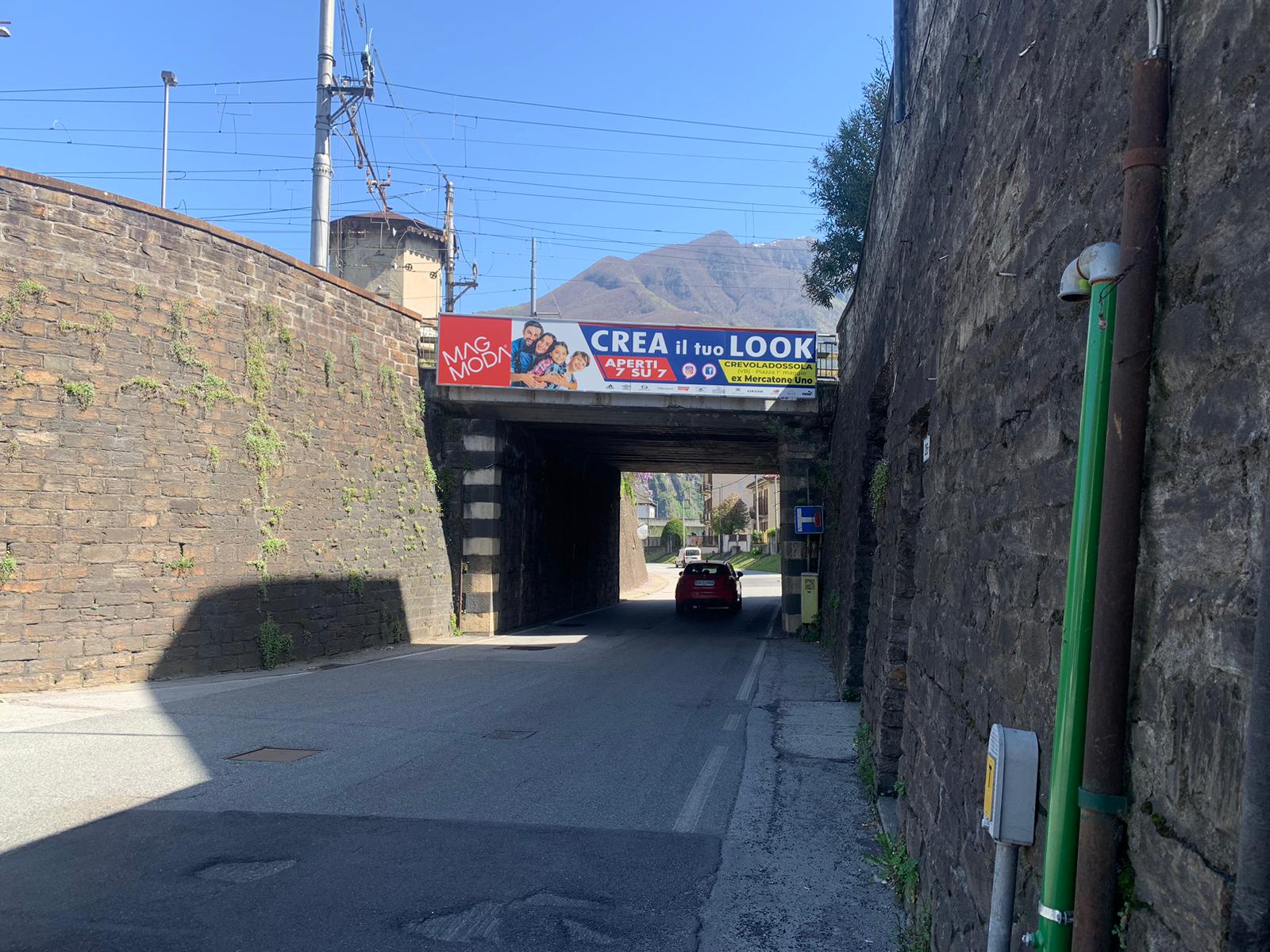 Domo, il passaggio lungo il sottopasso di via Mizzoccola a Domo sarà messo in sicurezza