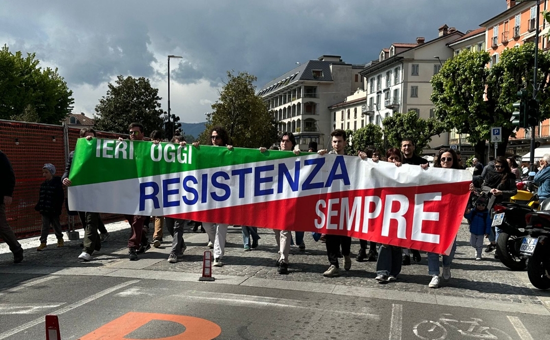 Liberazione, la cerimonia a Verbania. Orazione di Raphael Rhues