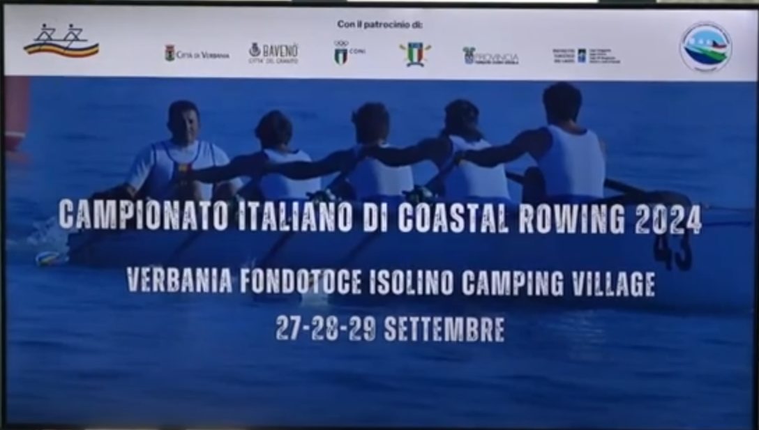 Domani al via a Fondotoce i campionati italiani di canottaggio Coastal Rowing