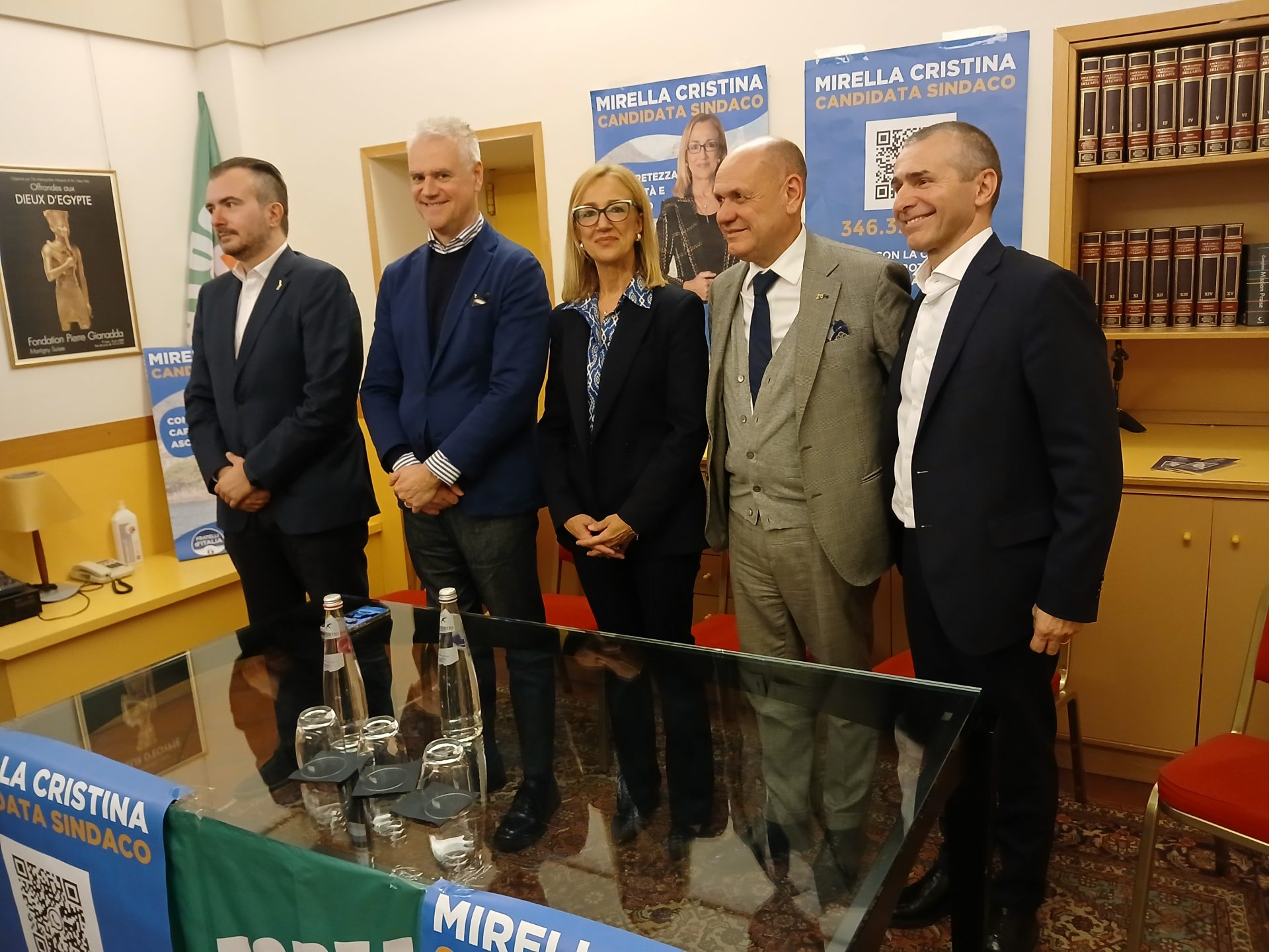 Presentata la coalizione per la candidatura a sindaco di Verbania di Mirella Cristina: “Il centrodestra è unito”