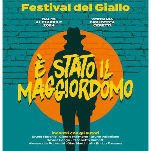 Fino a domenica in biblioteca a Verbania il festival del giallo "E' stato il maggiordomo"