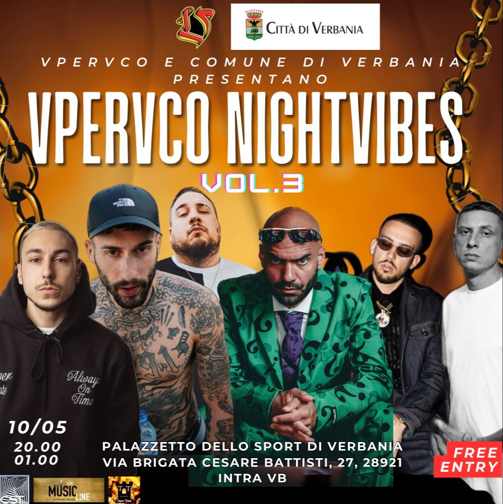Venerdì 10 maggio torna VperVco Night Vibes