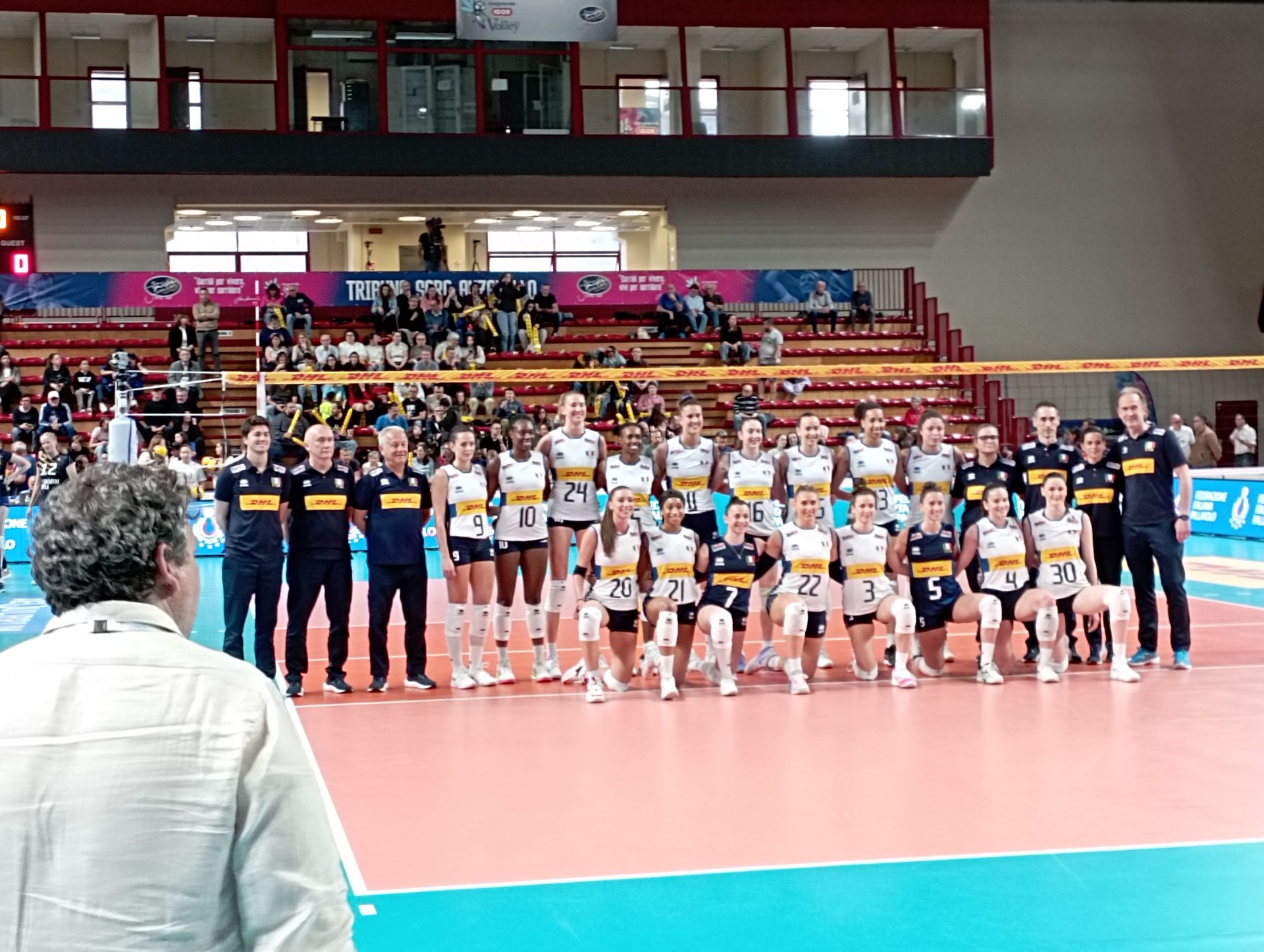 Novara ha tenuto a battesimo la ‘prima’ nazionale di Velasco