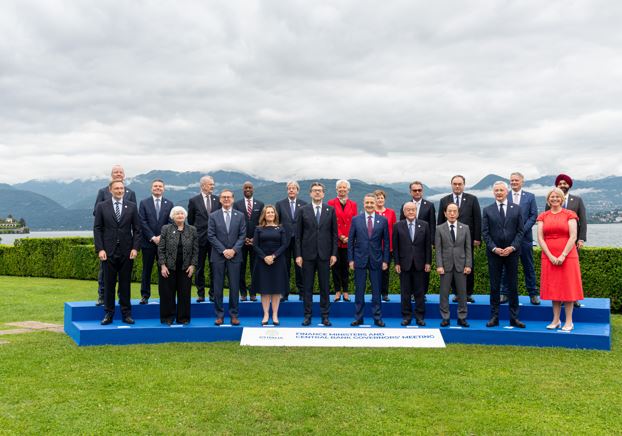 Stresa, primo giorno di lavori per il G7 dell'economia