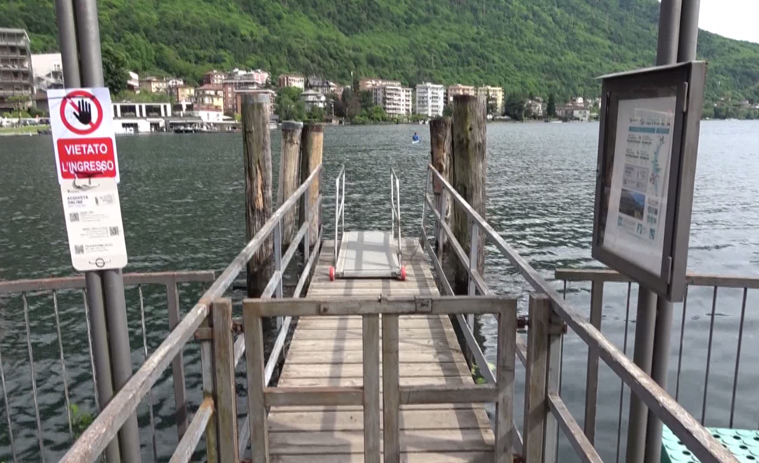 Restyling per i pontili di Omegna