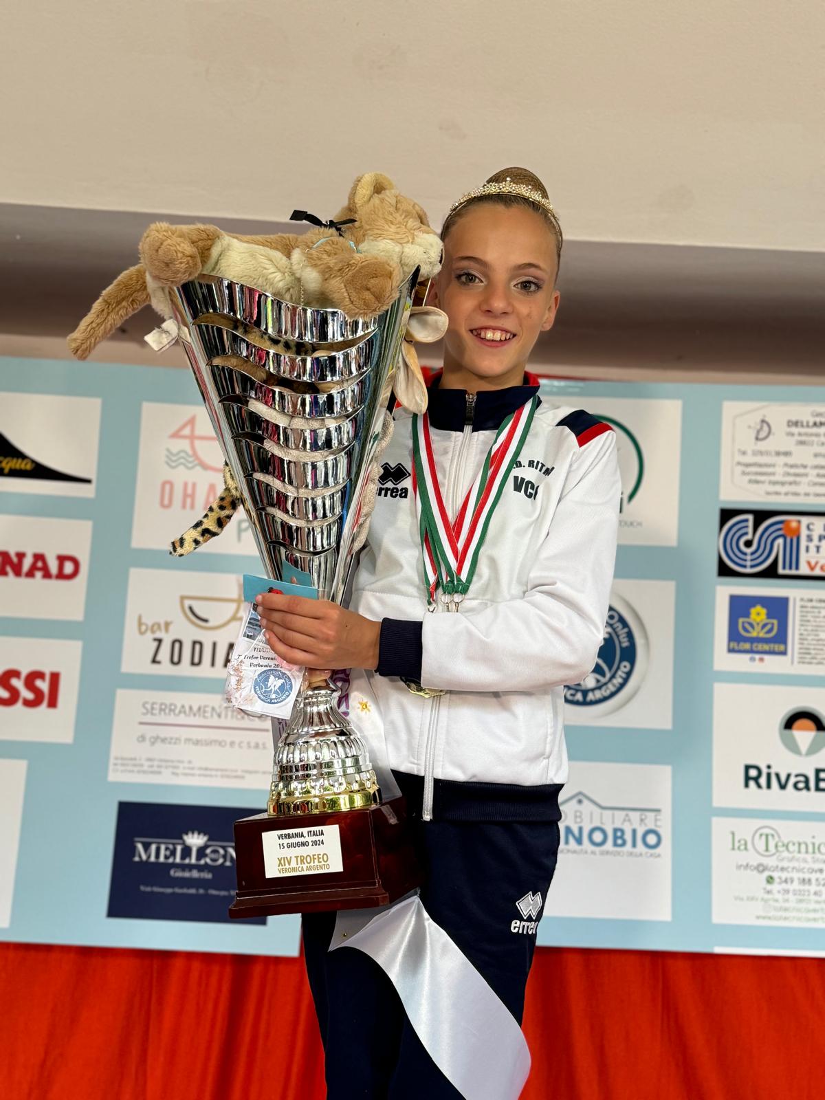 Successi e suggestioni con la ginnastica ritmica al PalaBattisti