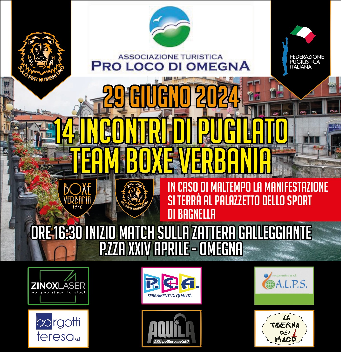 Boxe Verbania, domani l'Omegna Boxing Day