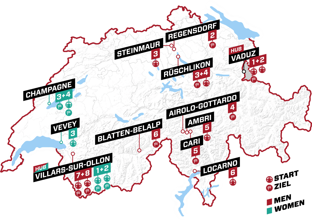 TdS: neve sul Nufenenpass, da ridisegnare la tappa che parte da Locarno