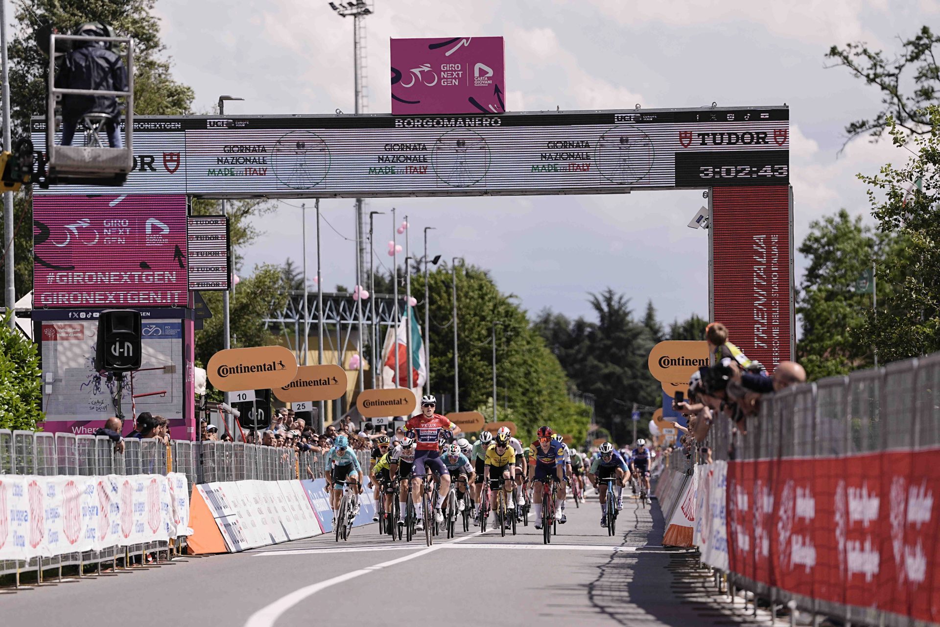 Bella giornata a Borgomanero col Giro Next Gen in vista del 2025