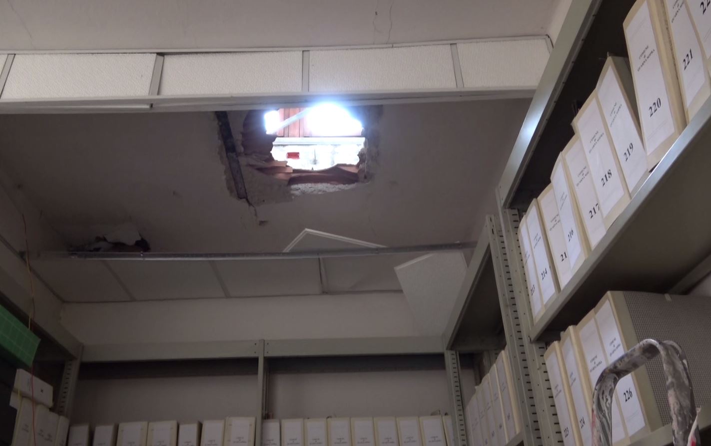 Quarna Sopra, prognosi di 30 giorni per l’operaio comunale ferito nel crollo di un soffitto