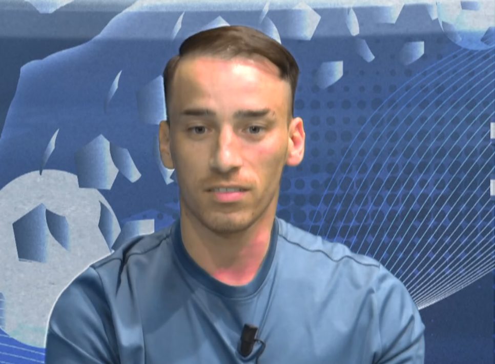 L'attaccante del Briga Simone Asole a Dilettanti per dire