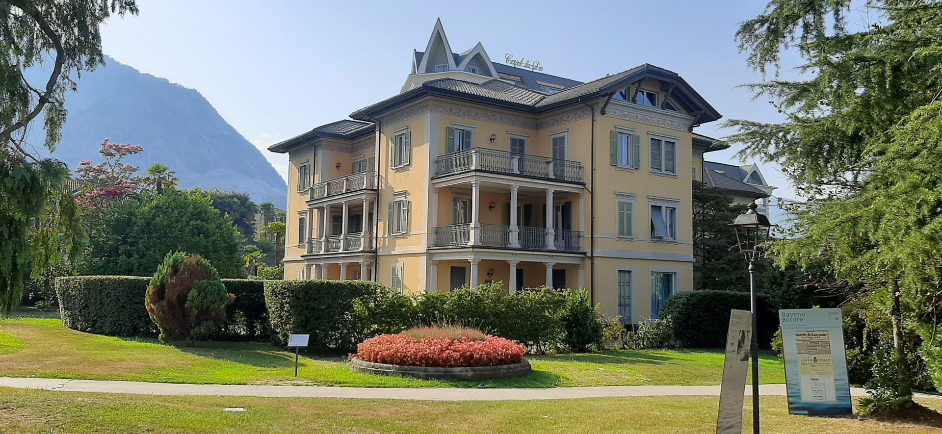 A Baveno in vendita l’ala Nord e la Casa del Custode di Villa Fedora