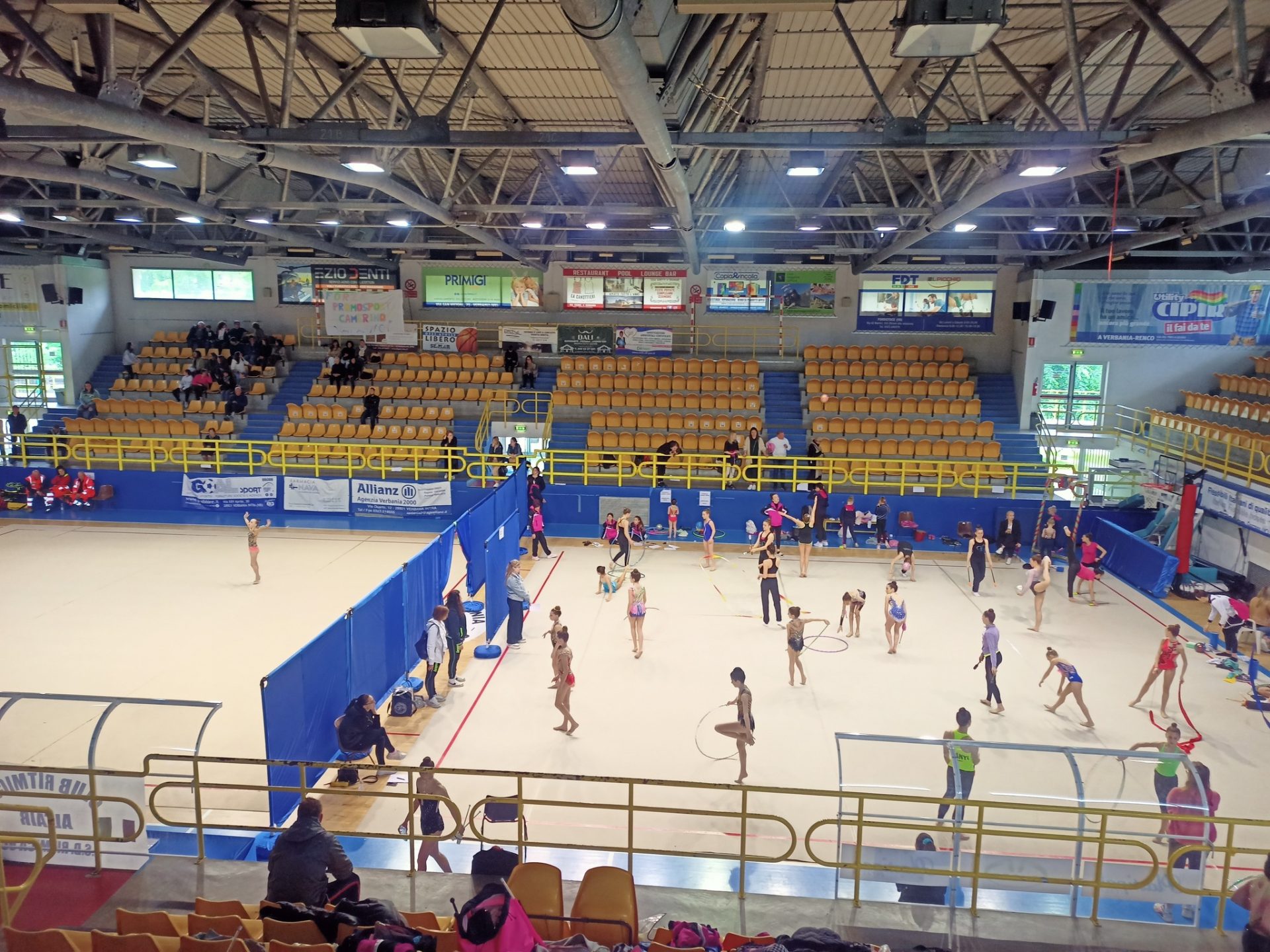 Sabato 15 e domenica 16 a Verbania la grande ginnastica ritmica