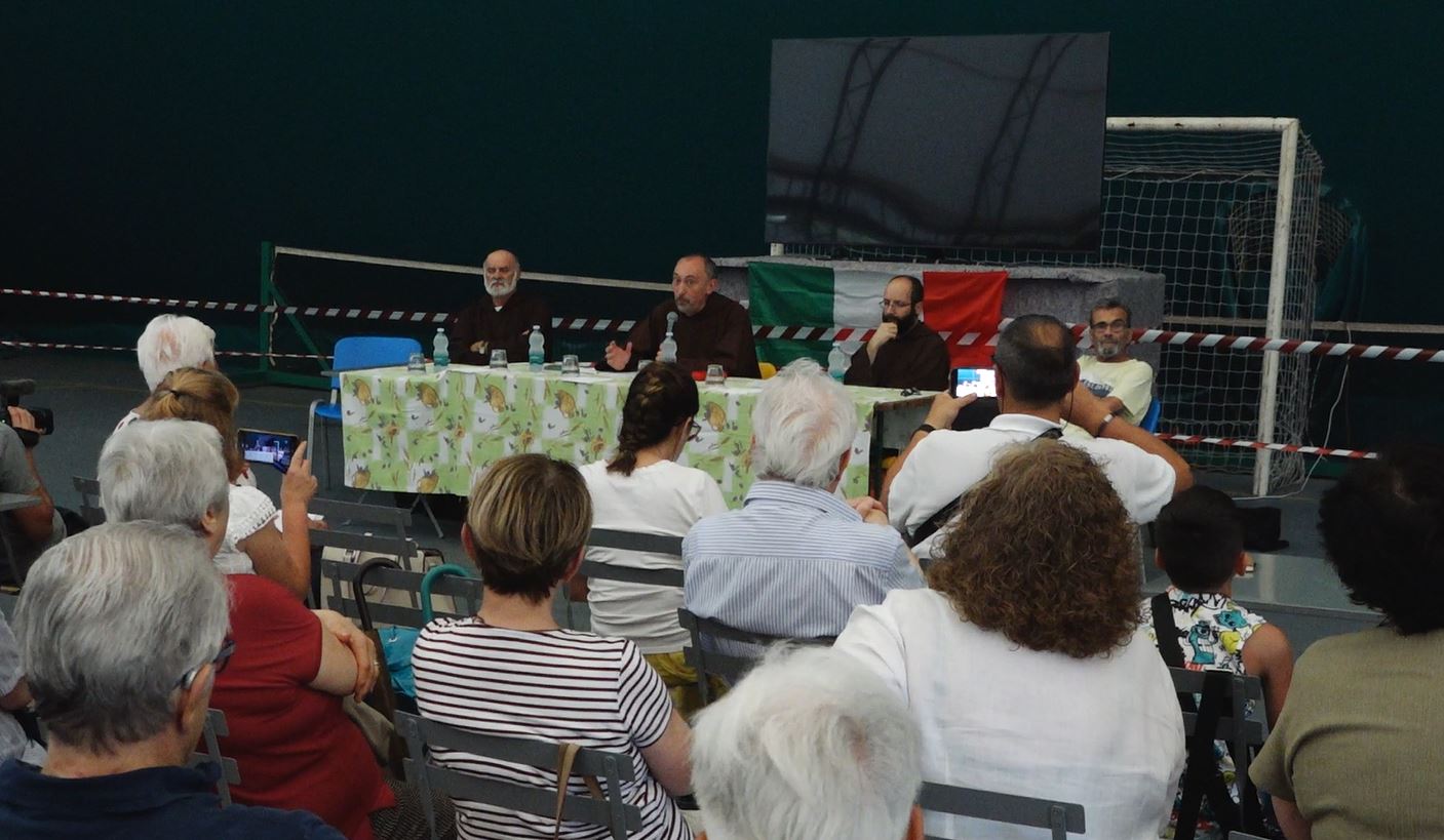 Parrocchia Cappuccina. Il padre provinciale dei frati a Domodossola