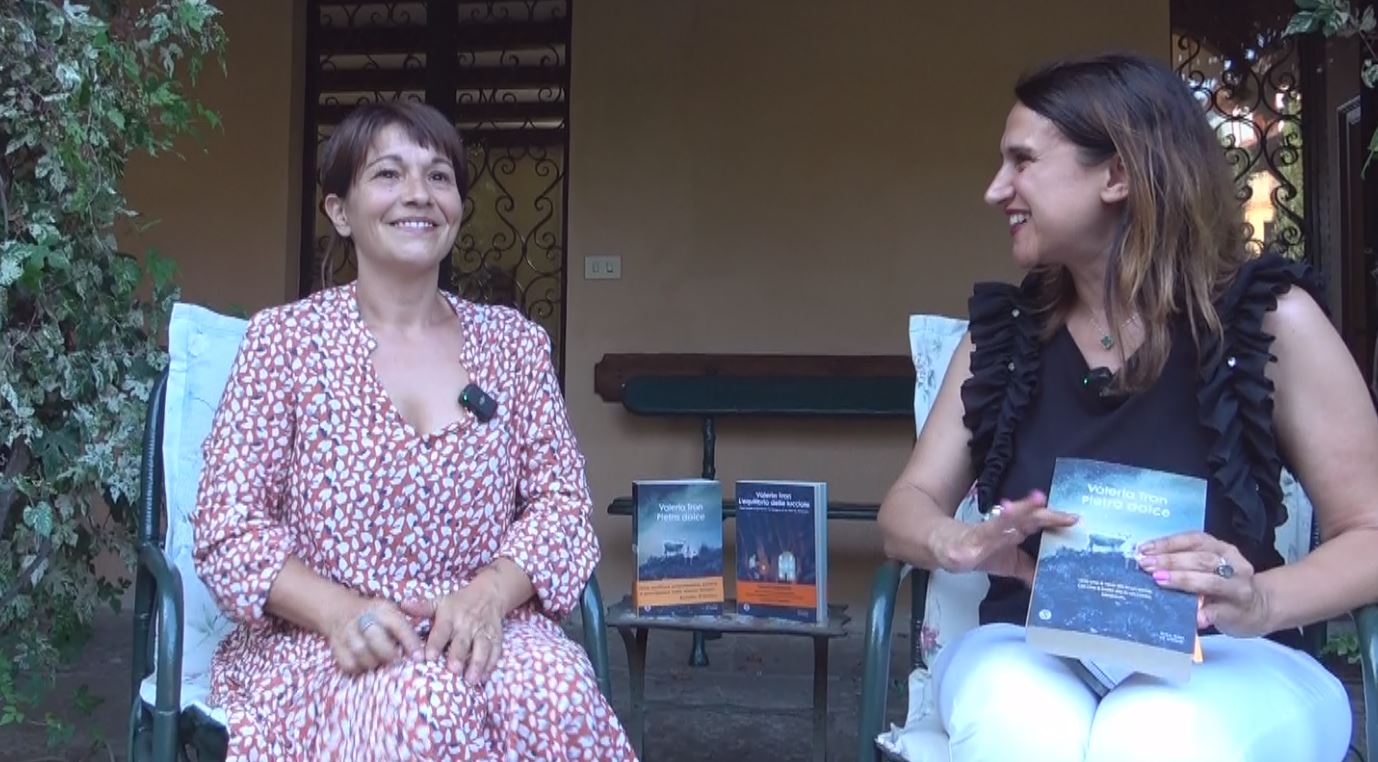 Valeria Tron con Pietra Dolce ospite a L'Appetito Vien Leggendo