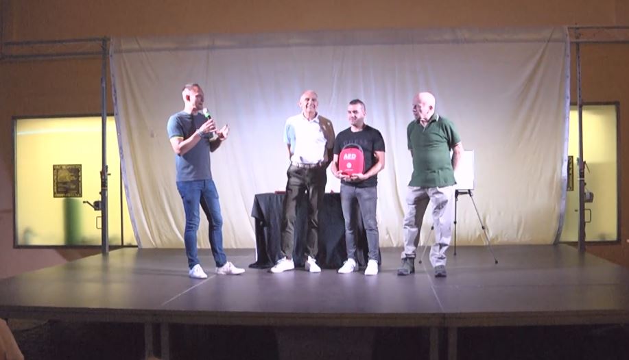 Defibrillatore pediatrico donato alla Fondazione Parco della Ludoteca di Omegna