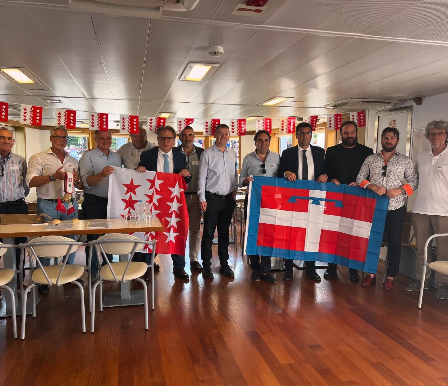 Migliorare i collegamenti ferroviari l’obiettivo dell’incontro a Stresa tra il presidente del Canton Vallese e la Regione Piemonte