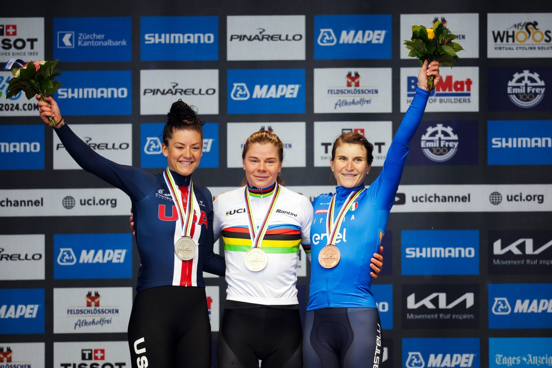 Zurigo 2024; le parole di Longo Borghini e del CT Paolo Sangalli