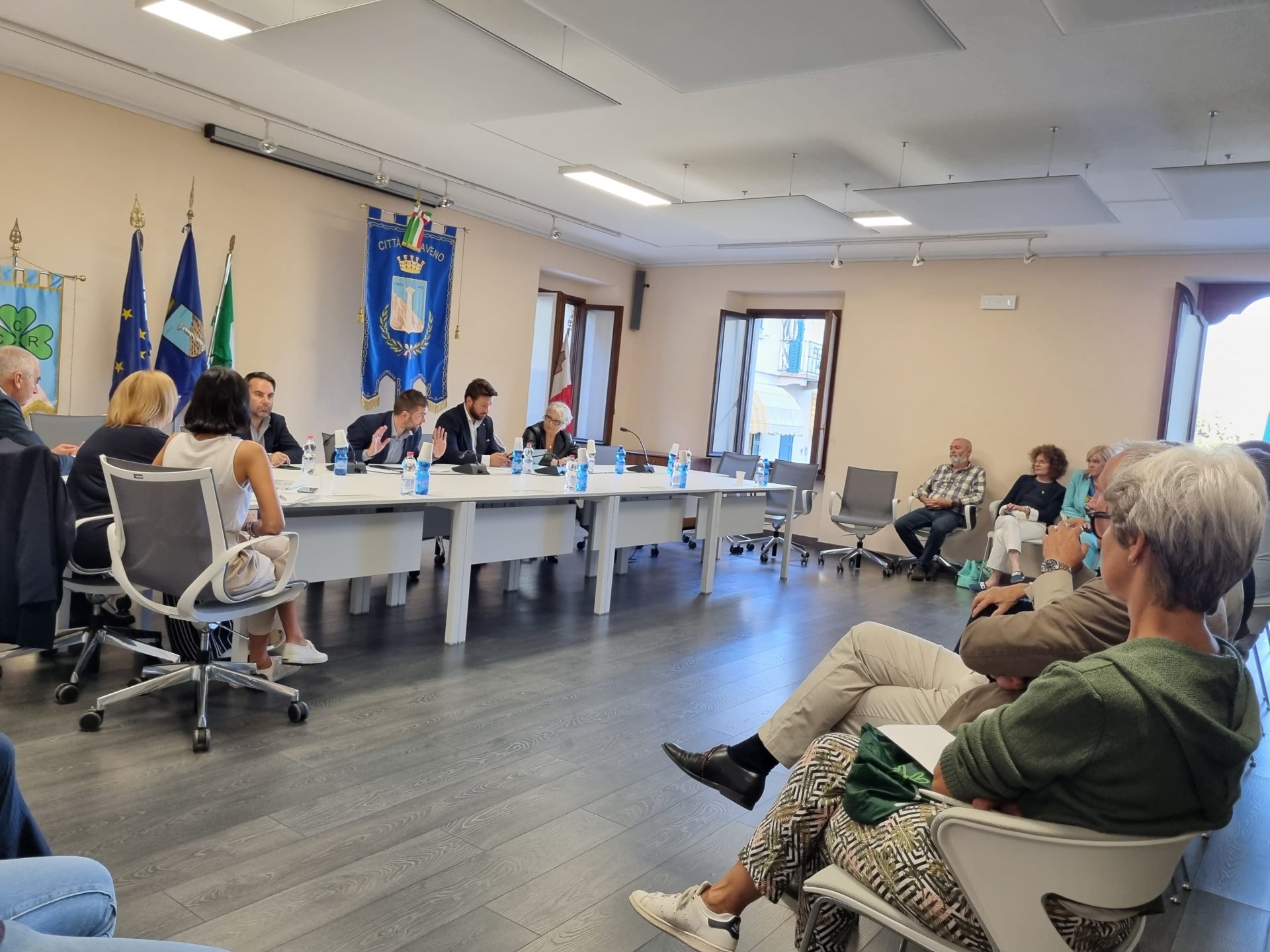 L'assessore regionale alla Sanità Federico Riboldi a Baveno per un incontro sul problema della carenza di medici di famiglia