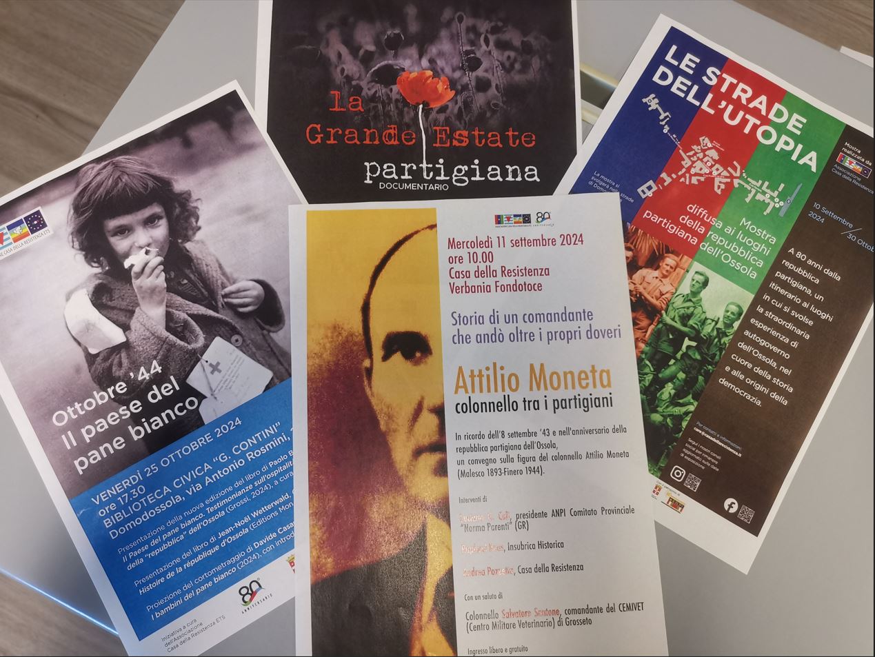 Casa della Resistenza, evento dedicato al colonnello Attilio Moneta