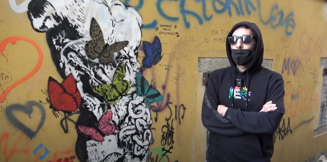 Lo street artist Sabota protagonista della nuova puntata di Ritratti mercoledì ore 21.30