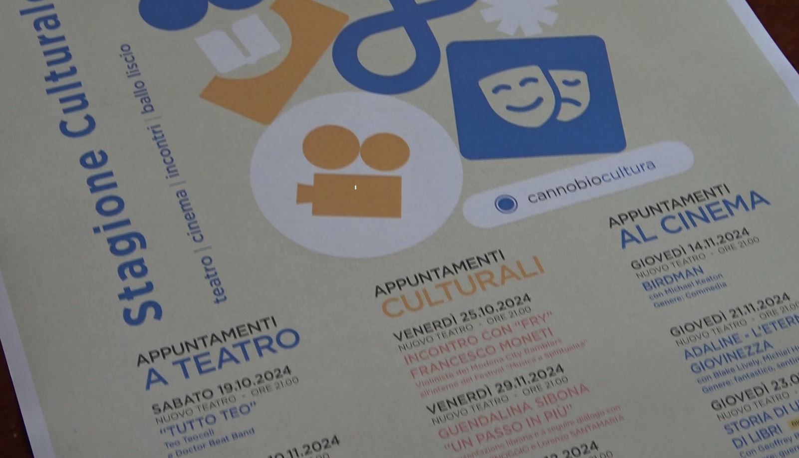 Presentata la stagione culturale di Cannobio. Per il teatro si parte il 19 ottobre con Teo Teocoli