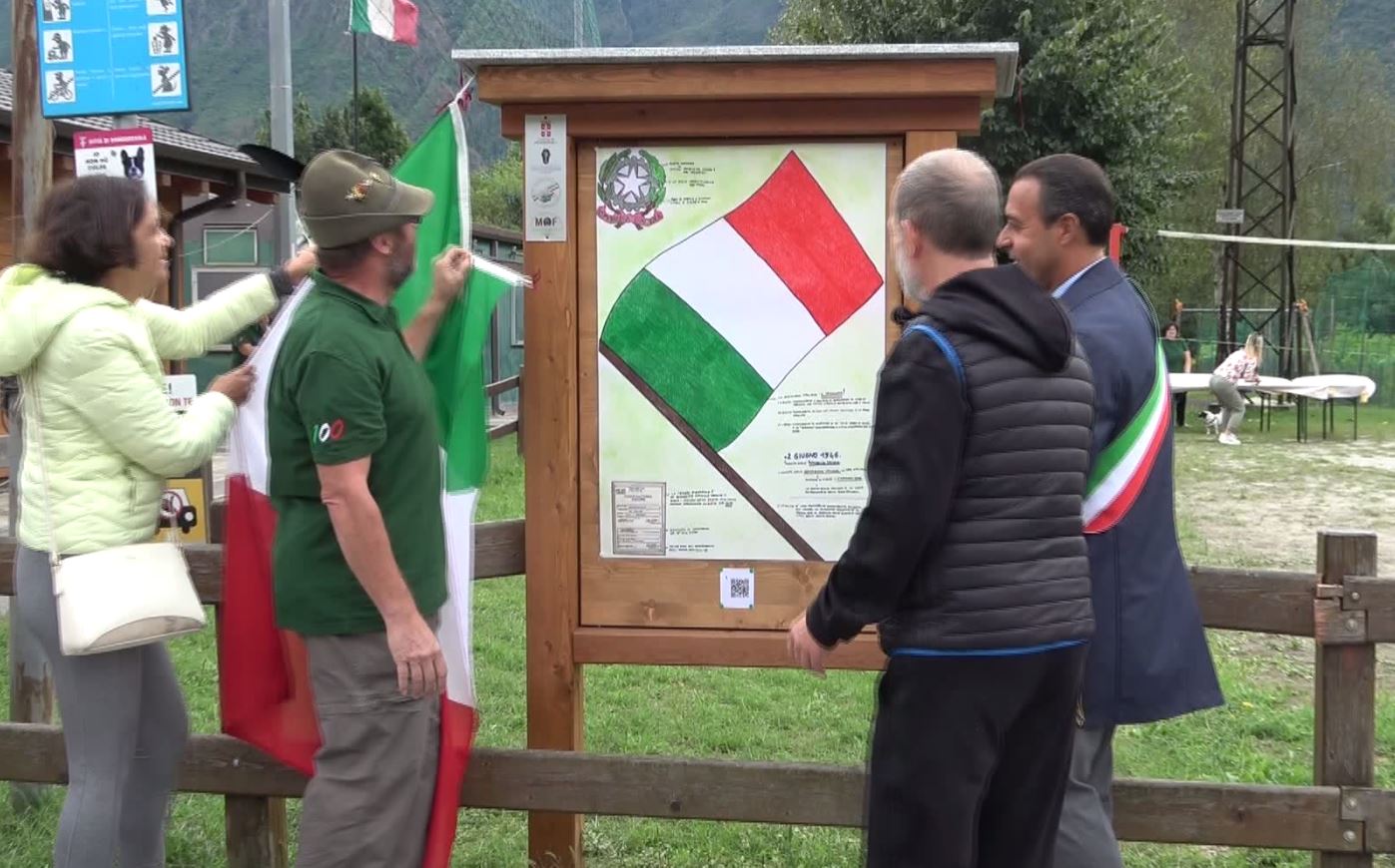 Domodossola : inaugurato oggi il percorso "La via della Costituzione  .. sulle orme di don Milani"
