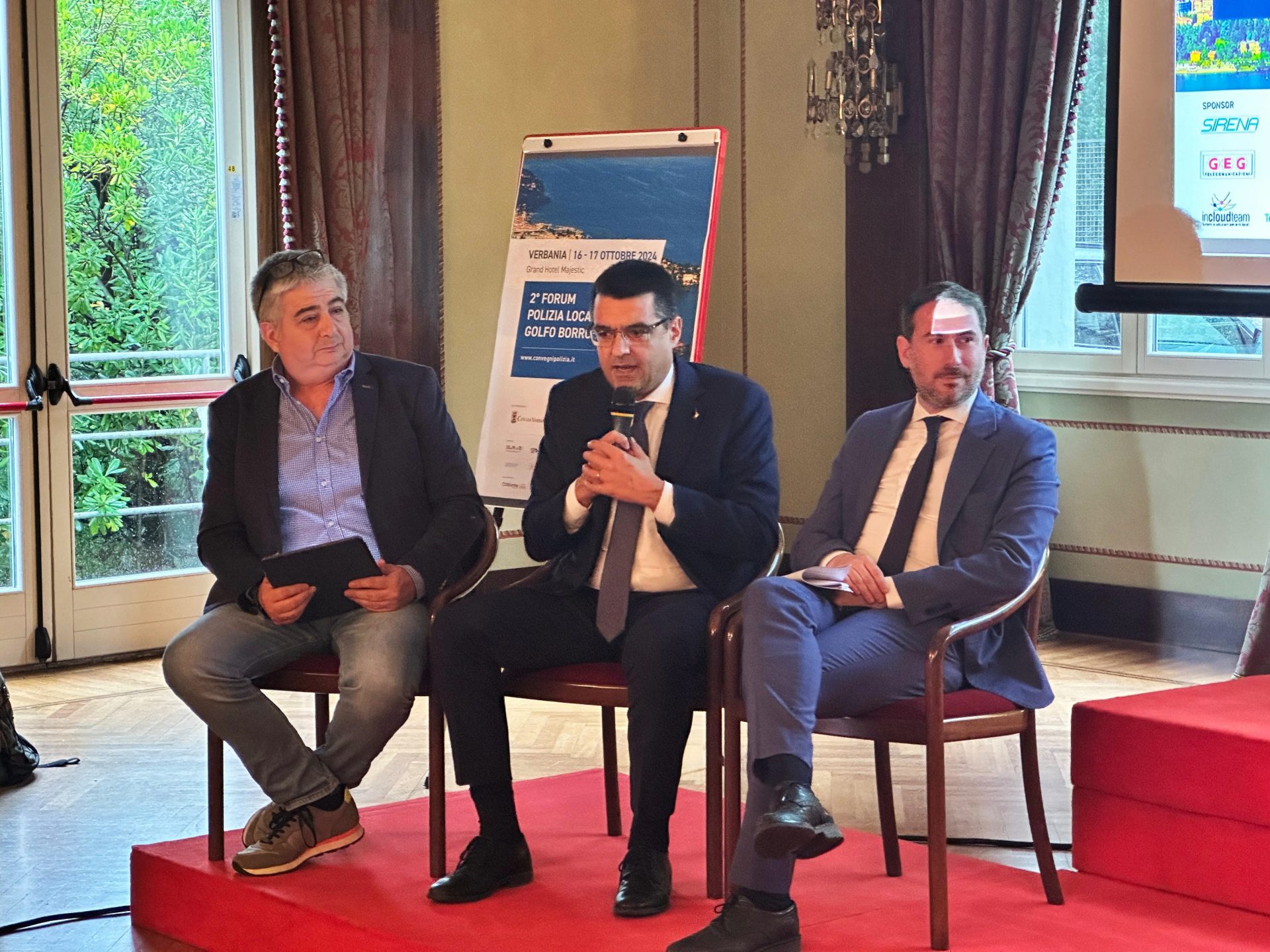 Ieri al Grand Hotel Majestic il Secondo Forum della Polizia Locale "Golfo Borromeo"