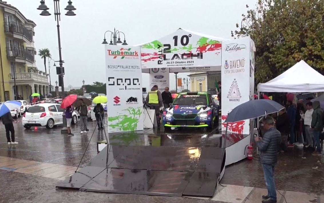 Rally2Laghi: in testa Davide Caffoni