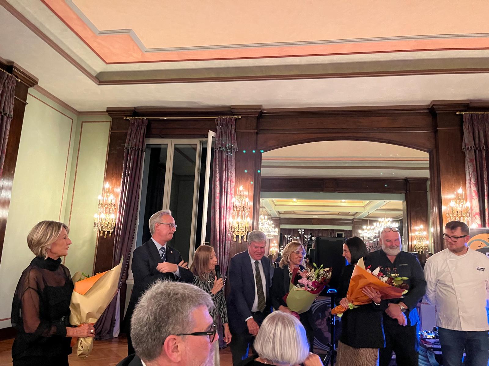 Galà per la Cri Verbania all'Hotel Majestic, un successo con 120 partecipanti