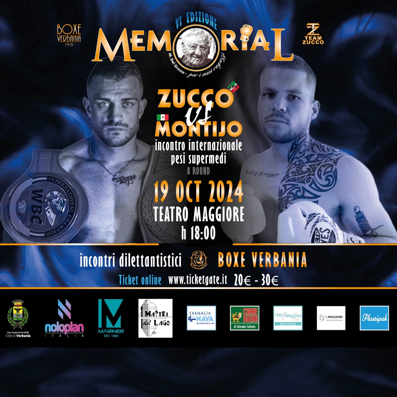 Ivan Zucco pronto a tornare sul ring