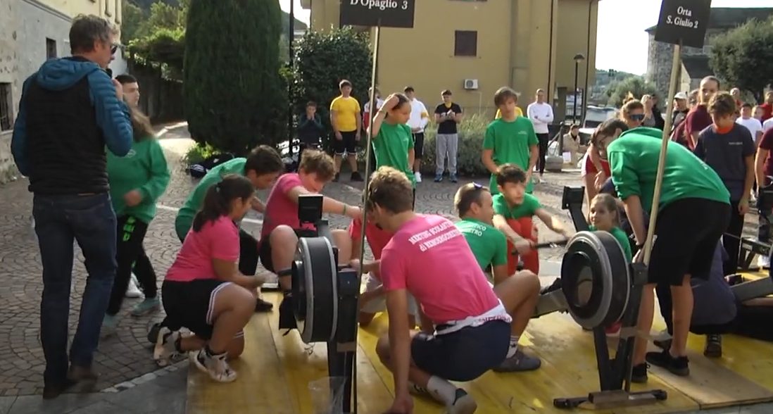 Con la gara di remoergometro al via l'Orta Lake Challenge