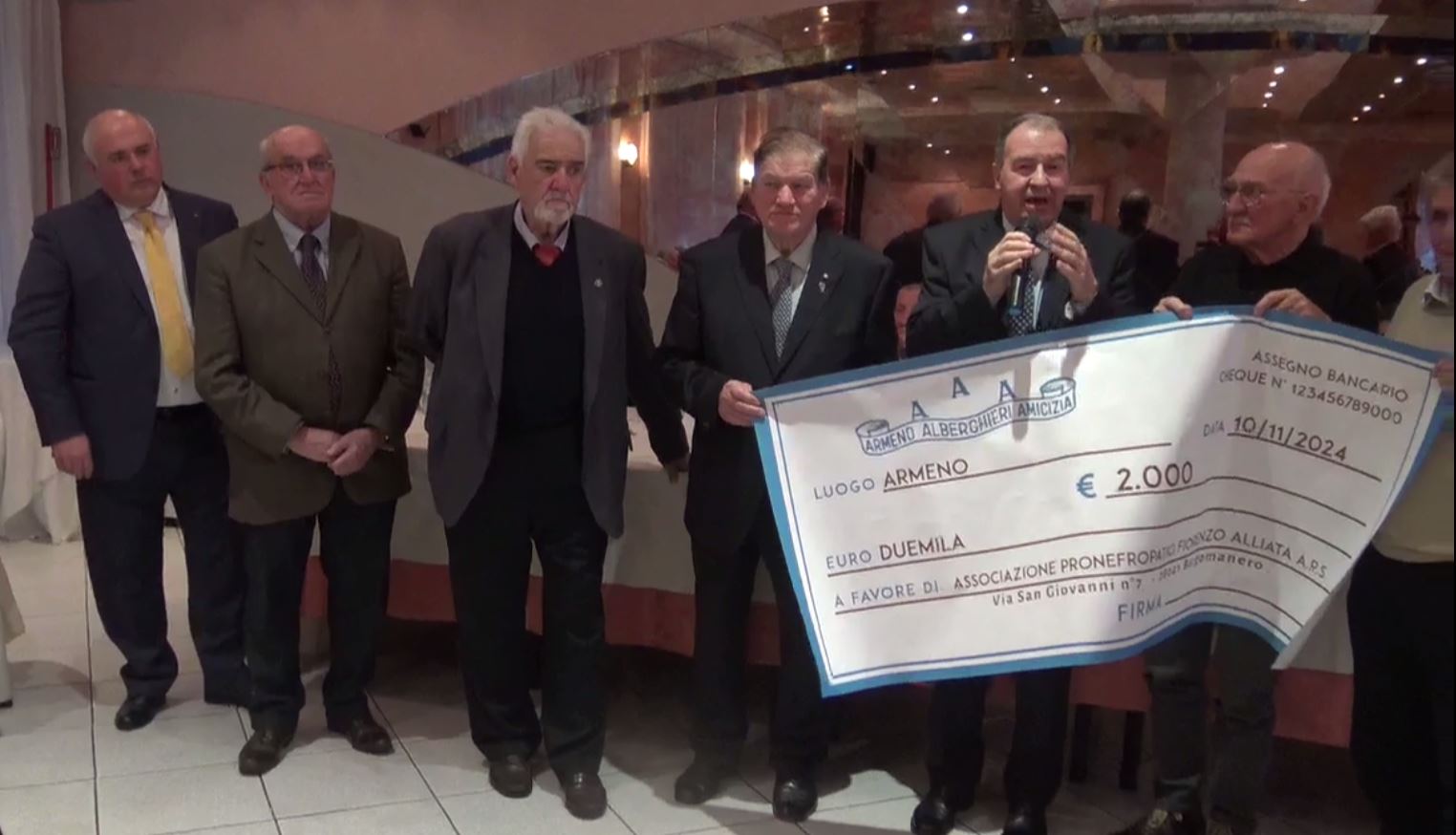 Alberghieri in festa ad Armeno