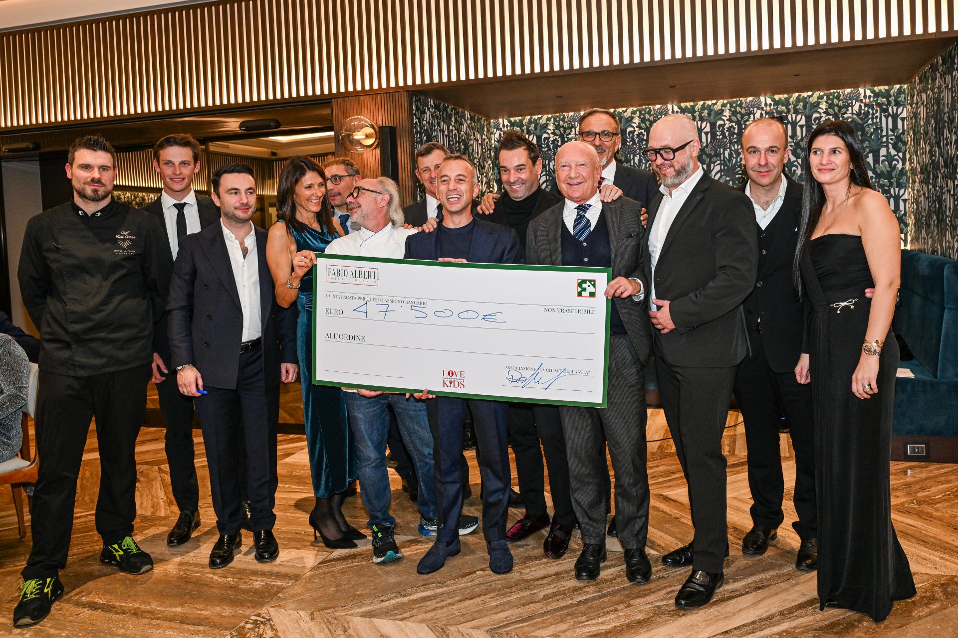 La Chiave della Vita, serata benefica a La Palma di Stresa: 47.500 euro per la Fondazione Ricerca Fibrosi Cistica