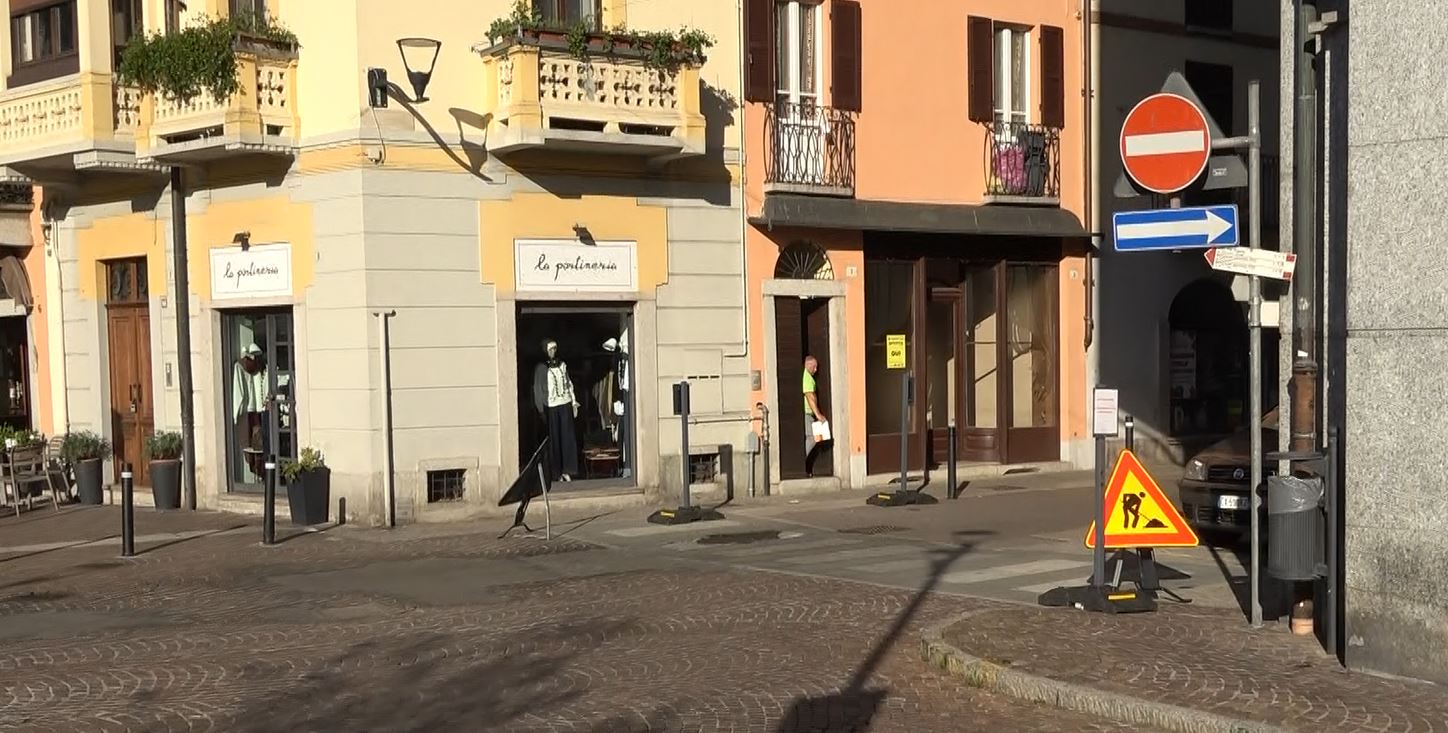 Omegna, lunedì chiusura al traffico di via Mazzini per un importante intervento sulla pavimentazione