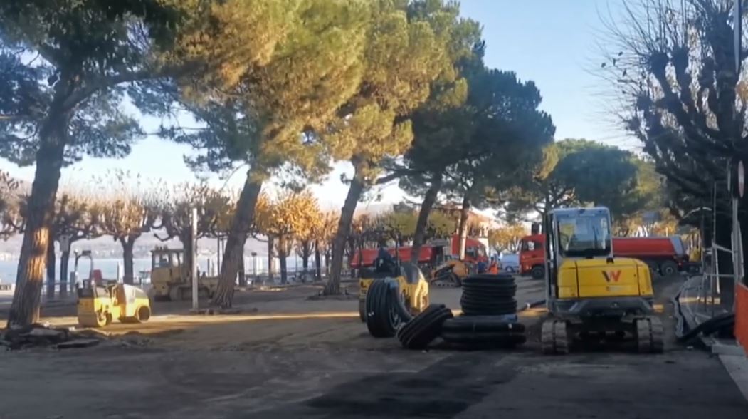 Parcheggio Piazza Marconi a Stresa, al via il rinnovo della pavimentazione ammalorata dalle radici