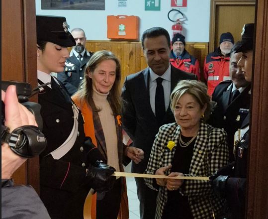 Domodossola : inaugurata la stanza Rosa presso la compagnia dei Carabinieri