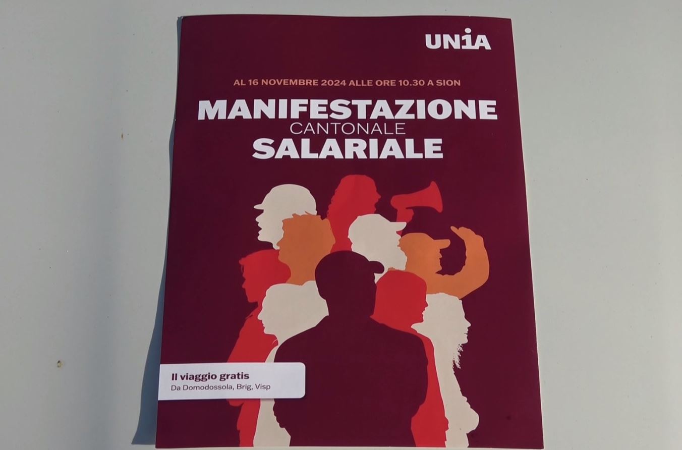 Unia chiede ai frontalieri di partecipare alla manifestazione di sabato a Sion