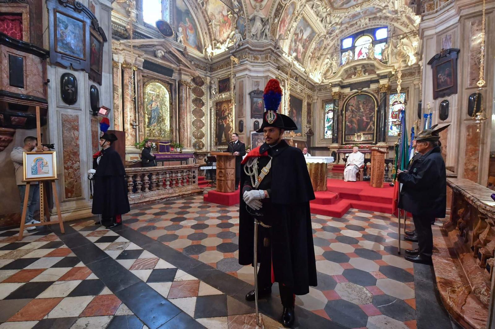 A Cannobio la celebrazione della ricorrenza della Virgo Fidelis, patrona dell'Arma dei Carabinieri