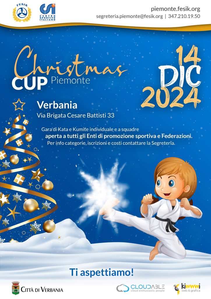 Karate, sabato a Verbania la Christmas Cup
