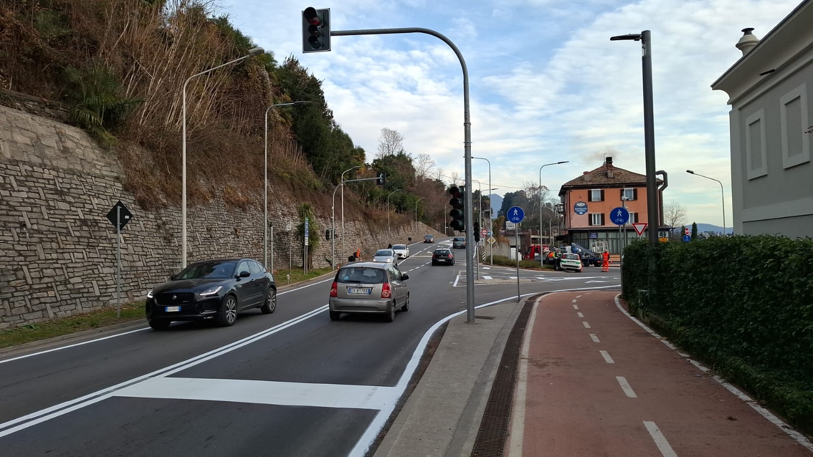 Operativo il nuovo senso unico di Suna