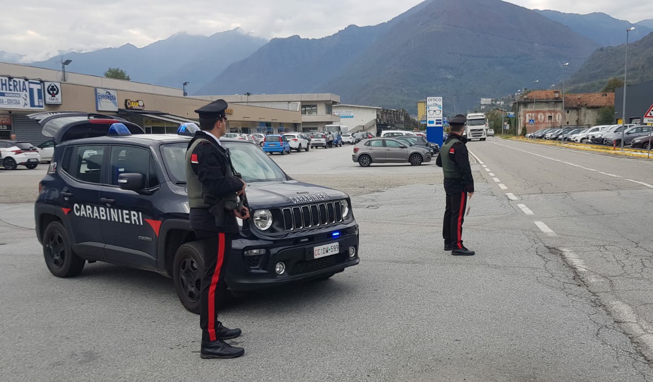 Controlli dei Carabinieri in Ossola: dodici persone denunciate all'autorità giudiziaria