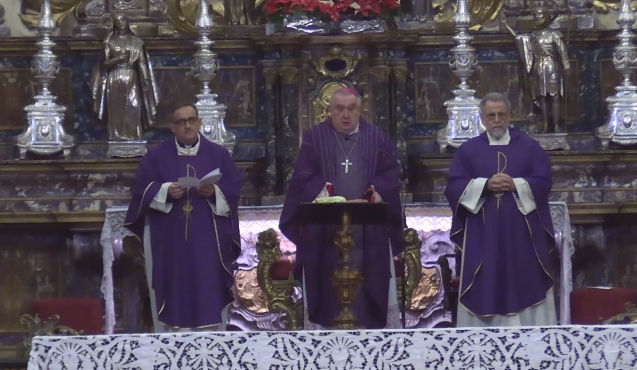Gremita la Basilica di San Vittore per la celebrazione della Messa natalizia interforze