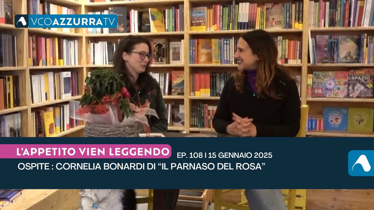 La libreria Il Parnaso del Rosa di Cornelia Bonardi a Macugnaga a L'Appetito Vien leggendo