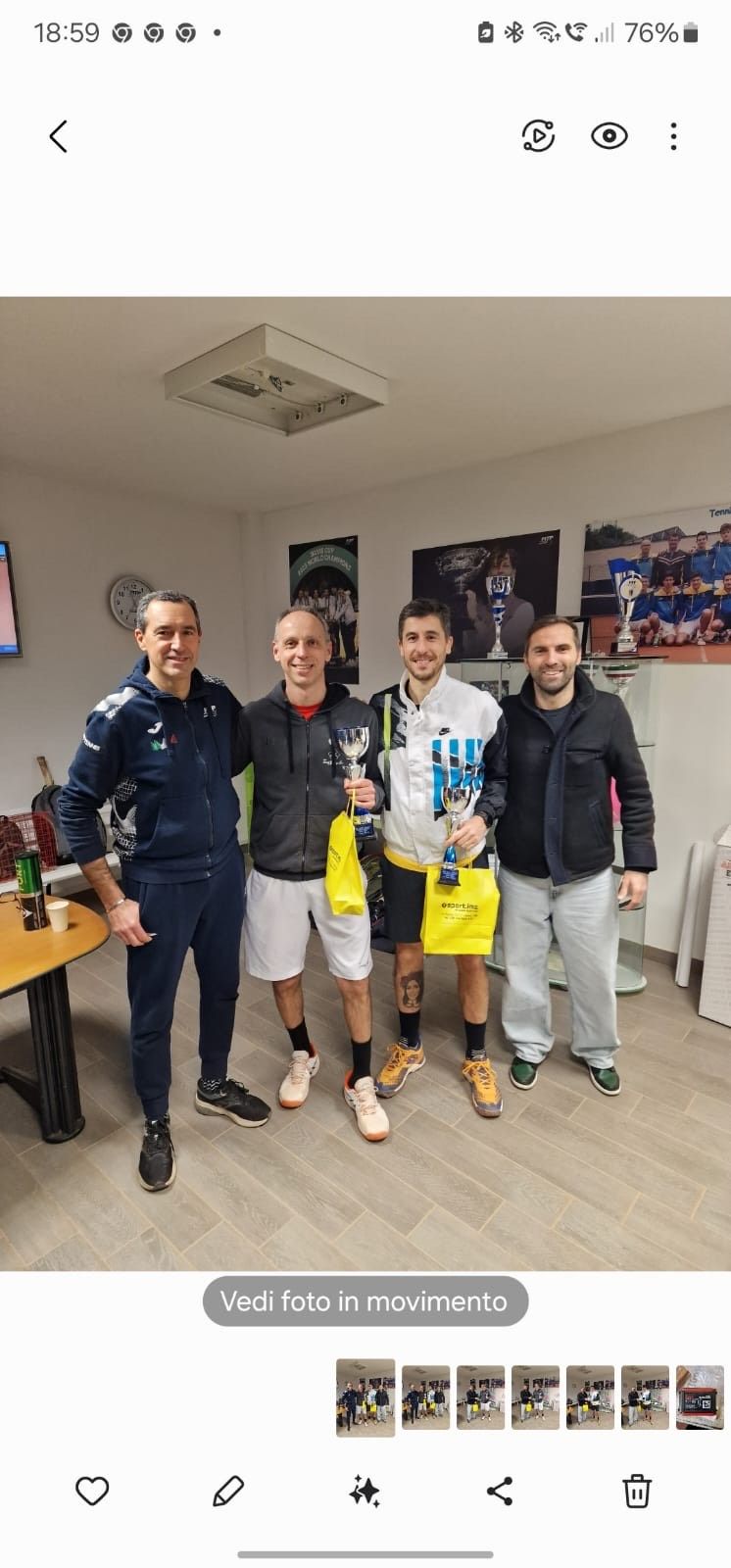 Sinergy Open, successo di Bielli