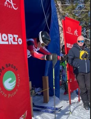 Andrea Villaraggia campione regionale di Slalom Speciale