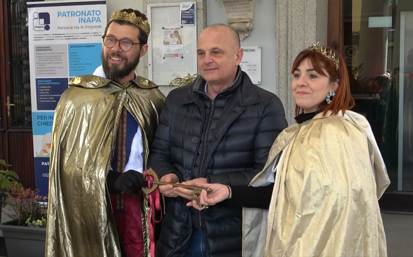 A Omegna è iniziato il Carnevale