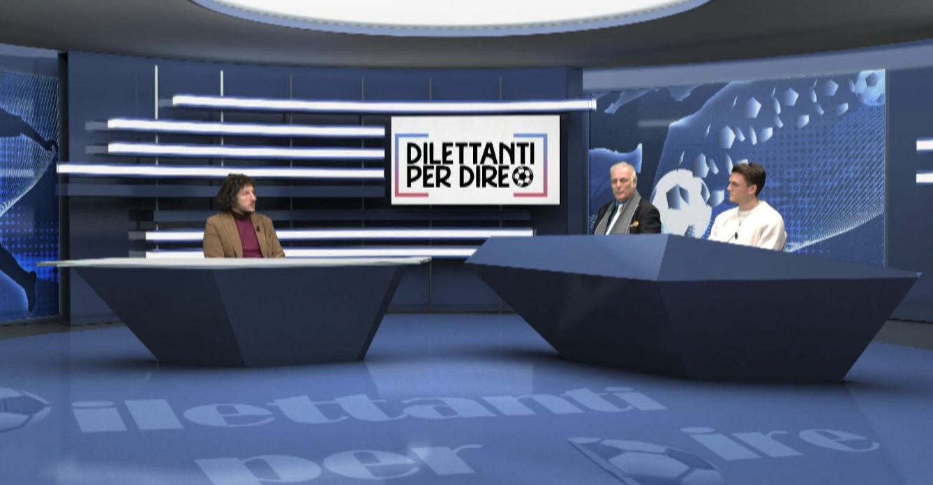 A Dilettanti per Dire il presidente del Gozzano Fabrizio Leonardi, il capitano dell’Accademia Borgomanero Mattia Gioria e l’ex Serravallese Stefano Cesano