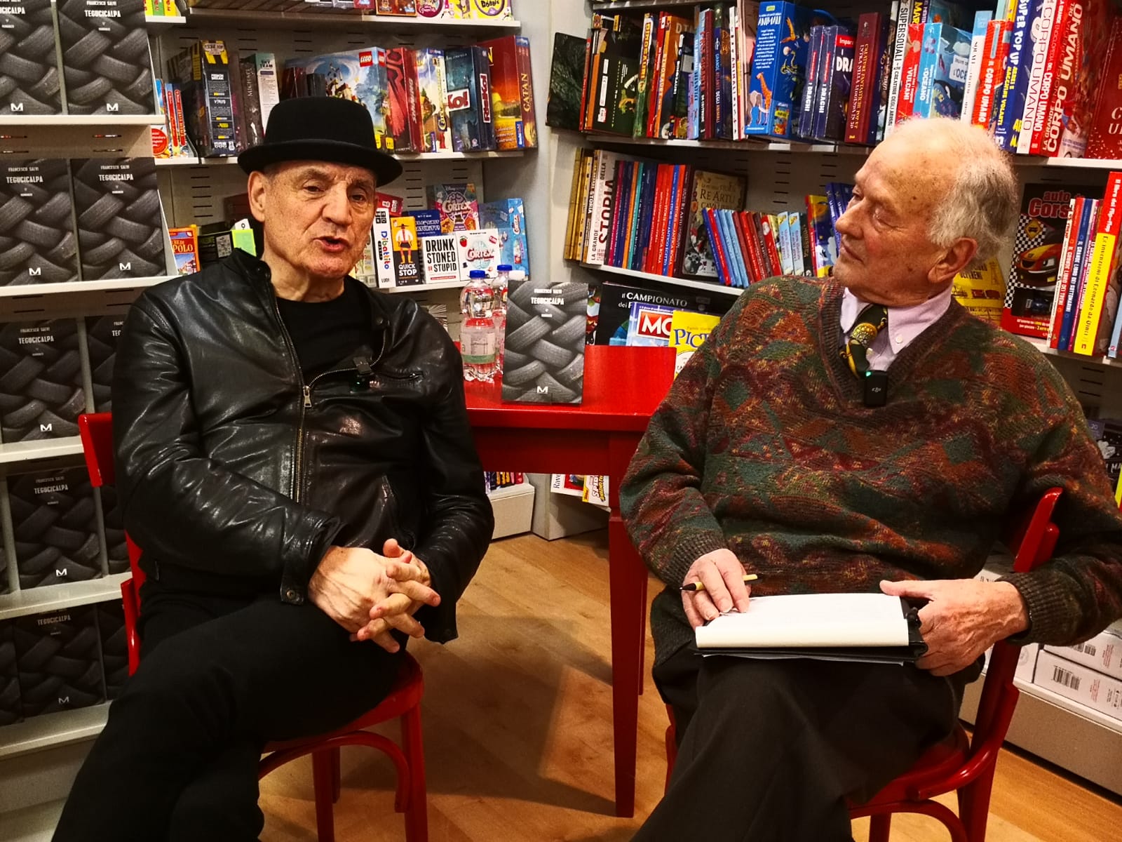 Francesco Salvi in veste di scrittore ospite a L'Appetito Vien Leggendo