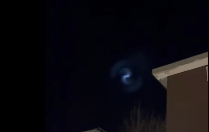 La spirale in cielo sul Vco lunedì sera? Uno stadio di un razzo Space X